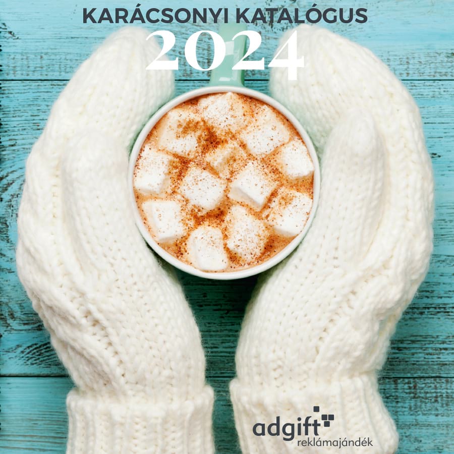 ADGIFT Karácsonyi Reklámajándék Katalógus 2023 tele céges karácsonyi ajándék ötlettel, újdonsággal, ajándékcsomaggal