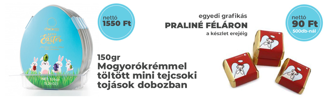 húsvéti reklámajándék, reklámédesség