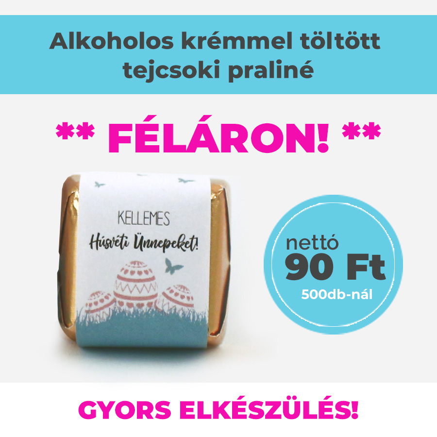 Húsvéti reklámajándék, húsvéti reklámédesség, húsvéti csoki