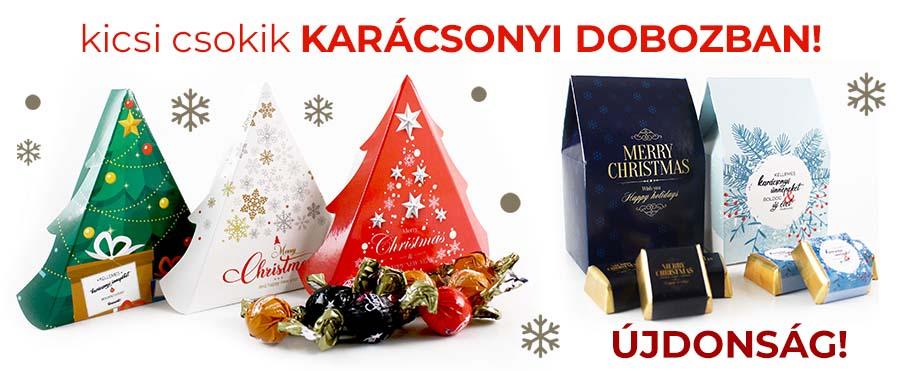 Karácsonyi ajándékcsomag, szaloncukor, Reklámajándék, karácsonyi reklámajándék ötletek