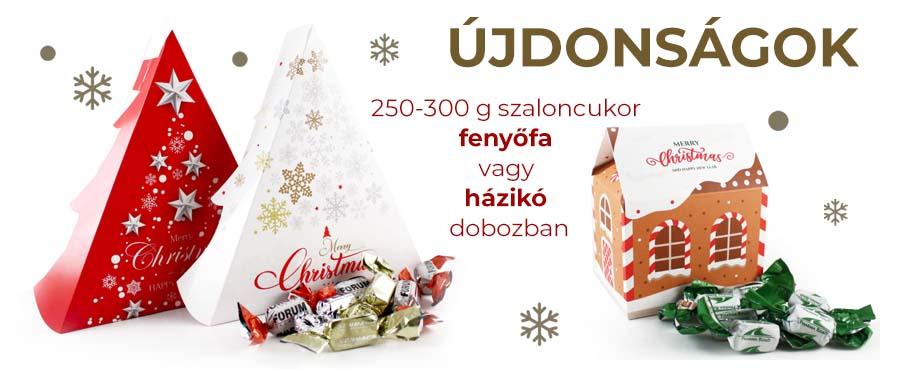 Karácsonyi ajándékcsomag, szaloncukor, Reklámajándék, karácsonyi reklámajándék ötletek