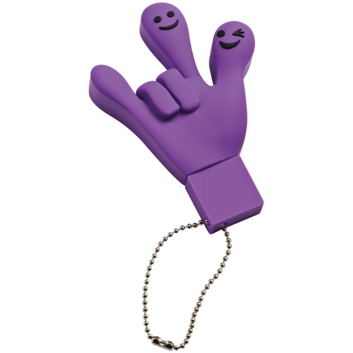 8 GB-os "fun hands" pendrive