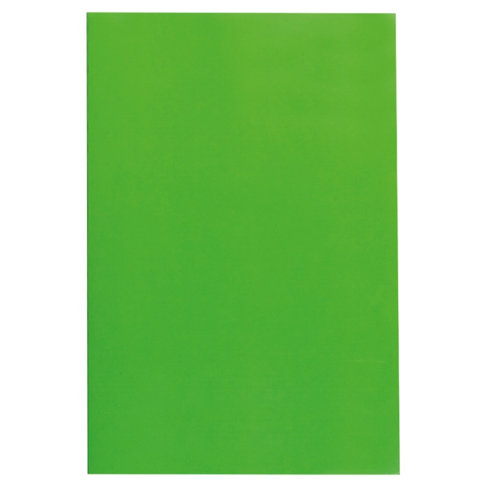 Reklámajándék: A5 kockás jegyzetfüzet, zöld