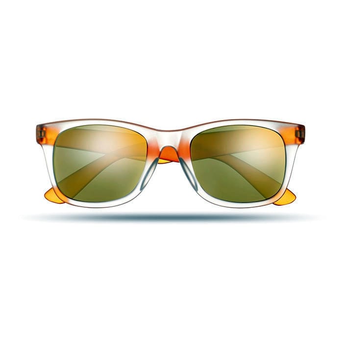 America Touch tükörlencsés napszemüveg, narancssárga
