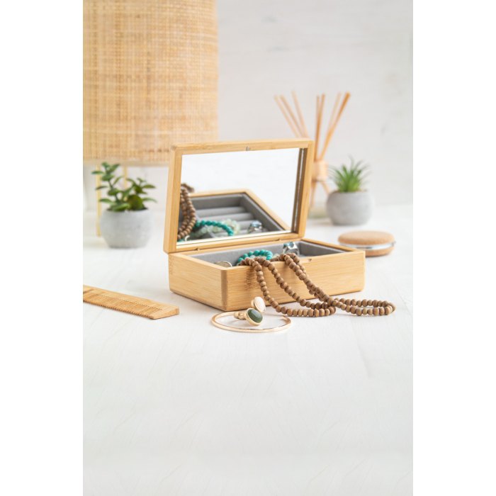 Arashi bambusz ékszerdoboz, natúr