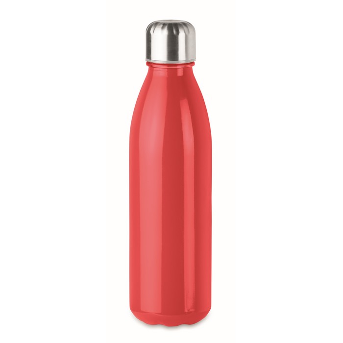 Aspen Glass üveg palack, 650 ml, piros