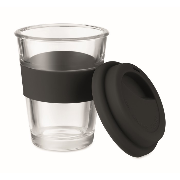 Astoglass üveg pohár, 350 ml, fekete