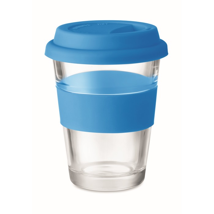 Astoglass üveg pohár, 350 ml, kék