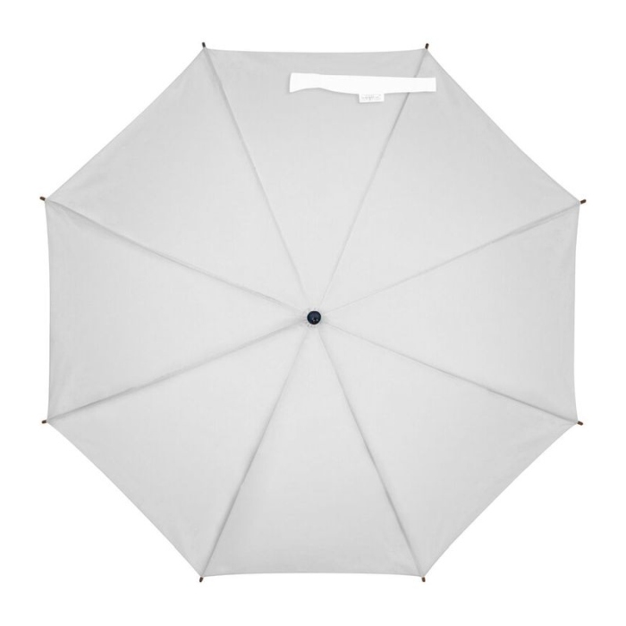 Reklámajándék: Automata reklám esernyő, RPET, fehér