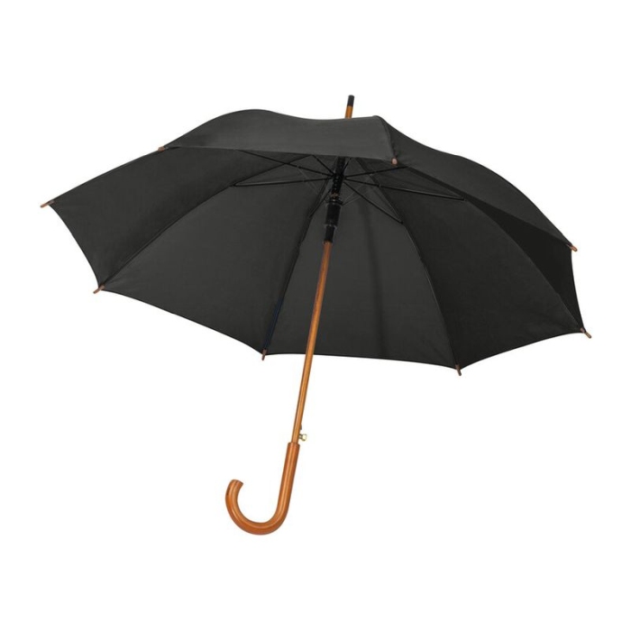 Reklámajándék: Automata reklám esernyő, RPET, fekete