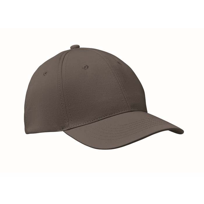 Basie 6 paneles baseball sapka, szürke | Reklámajándék, reklámtárgy, céges ajándék, egyedi reklámajándék Reklámajándék | Basie 6 paneles baseball sapka, szürke
