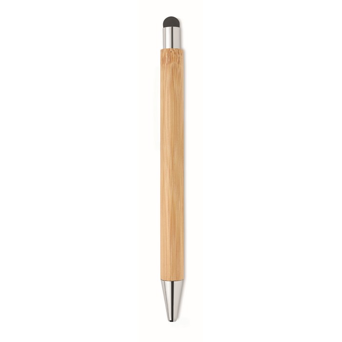 Bayba bambusz érintőceruzás toll, natúr