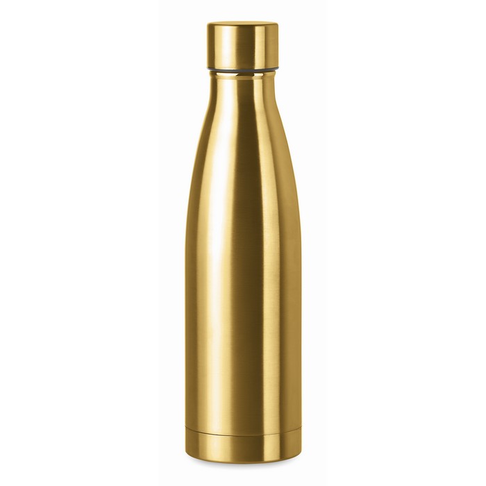 Belo Bottle duplafalú palack, 500 ml, arany
