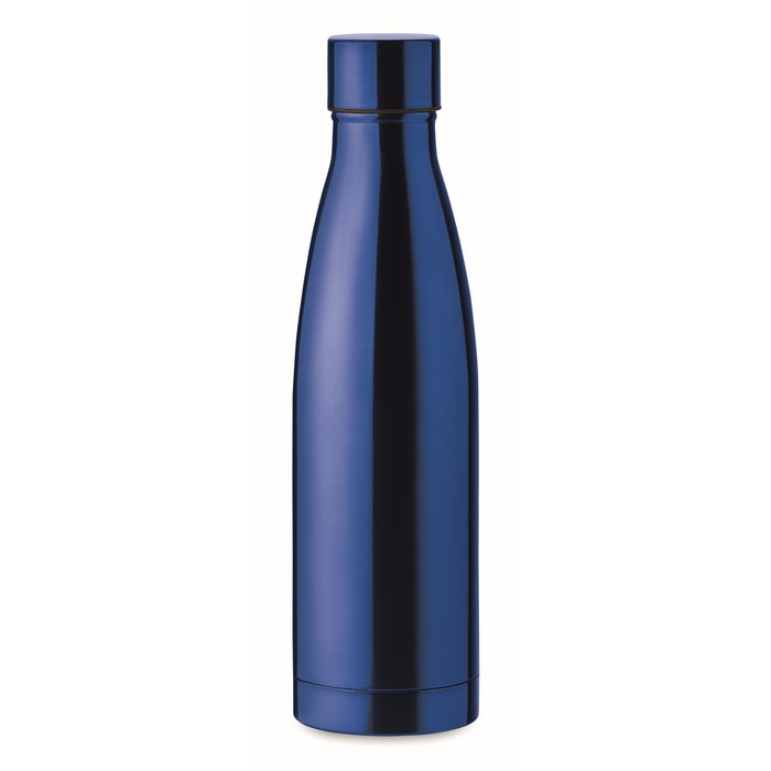 Belo Bottle duplafalú palack, 500 ml, kék