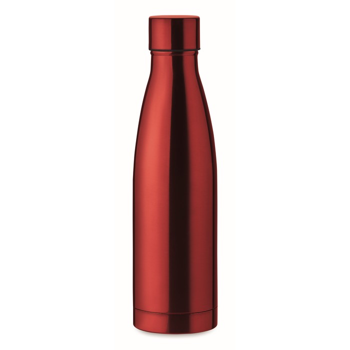 Belo Bottle duplafalú palack, 500 ml, piros