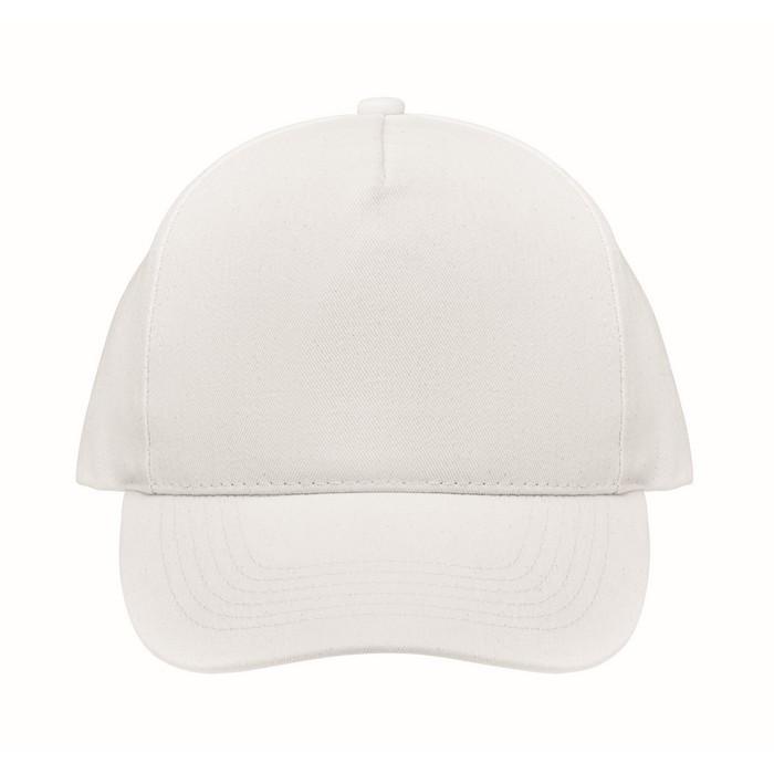 Bicca Cap biopamut baseball sapka, fehér