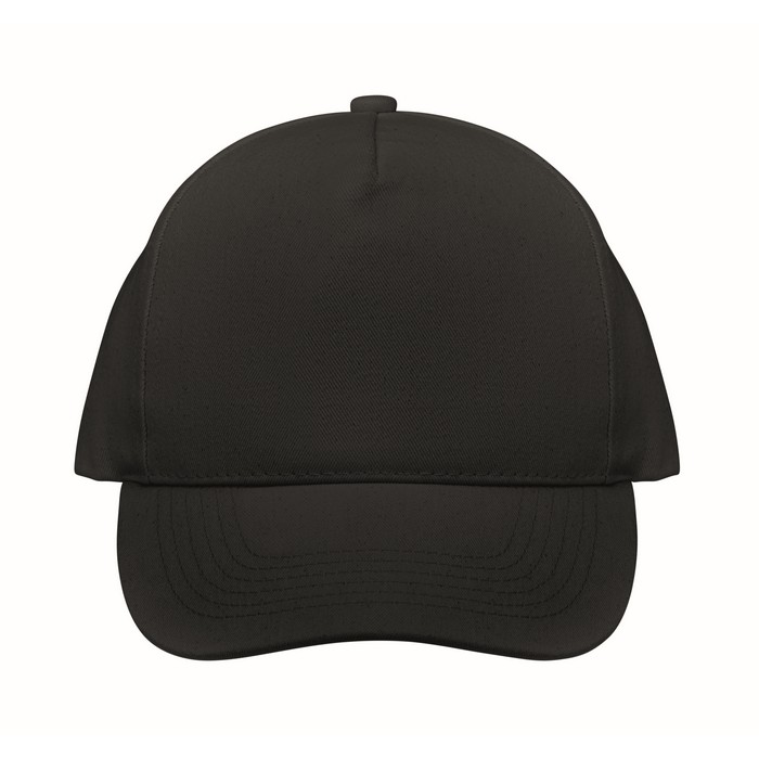 Bicca Cap biopamut baseball sapka, fekete