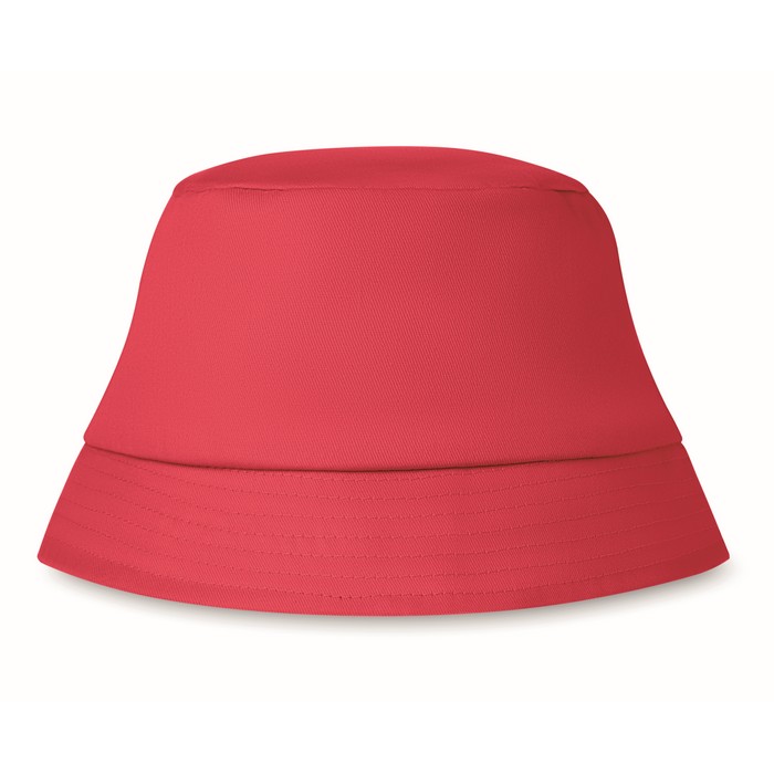 Bilgola pamut horganikusász kalap 160 g, piros