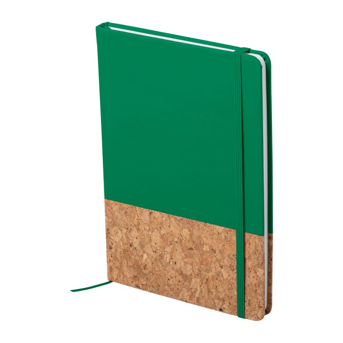 Bluster jegyzetfüzet, zöld