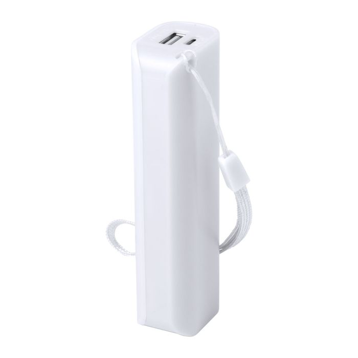 Boltok USB power bank, fehér