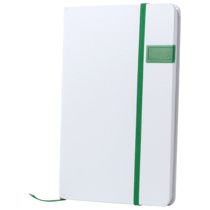 Boltuk jegyzetfüzet USB memóriával, zöld