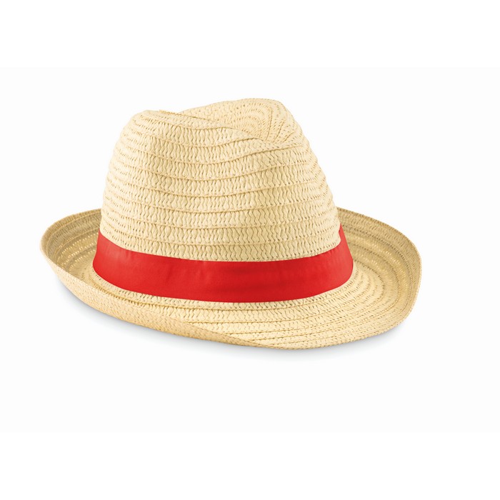 Boogie fonott kalap, piros