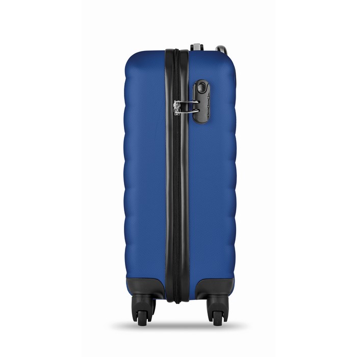 Budapest kerekes bőrönd, kék