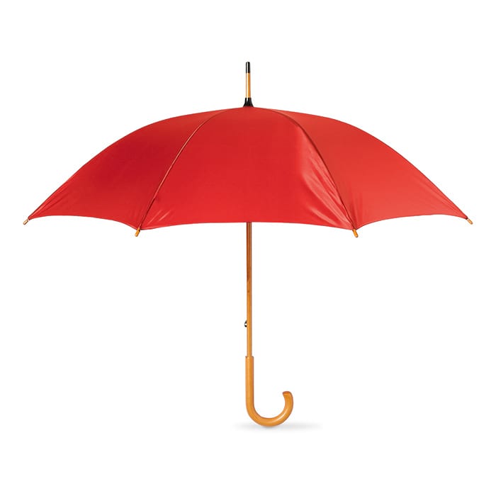Cala manuális reklám esernyő, piros