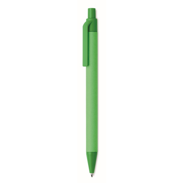 Cartoon Coloured papír/kukorica pla reklám toll, zöld