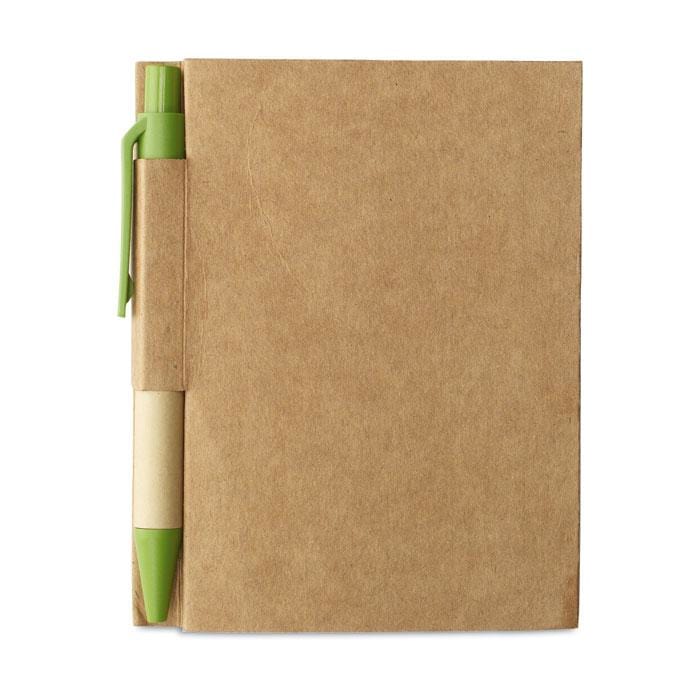 Cartopad környezetbarát jegyzetfüzet, zöld