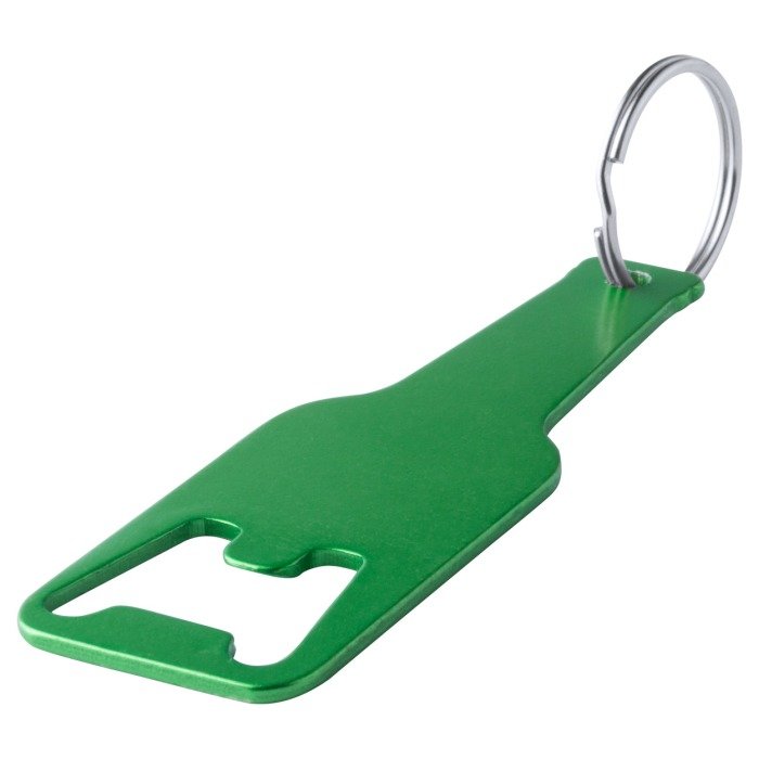 Clevon üvegnyitós kulcstartó, zöld