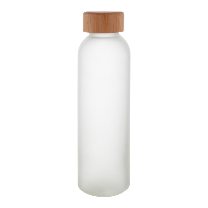 Cloody üveg sportkulacs, 500 ml, frosted fehér