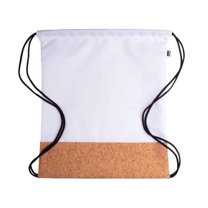 CreaDraw Cork egyediesíthető hátizsák, fehér