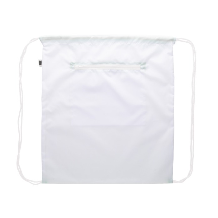 CreaDraw RFID RPET egyediesíthető hátizsák, fehér