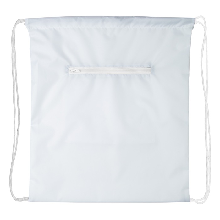 CreaDraw Zip egyediesíthető hátizsák, fehér