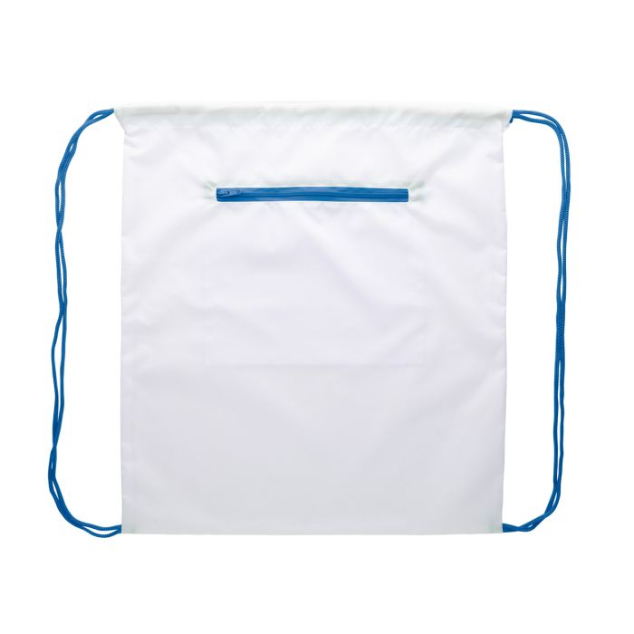 CreaDraw Zip egyediesíthető hátizsák, kék