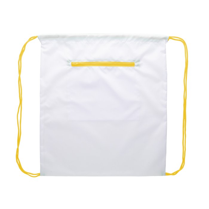 CreaDraw Zip egyediesíthető hátizsák, sárga