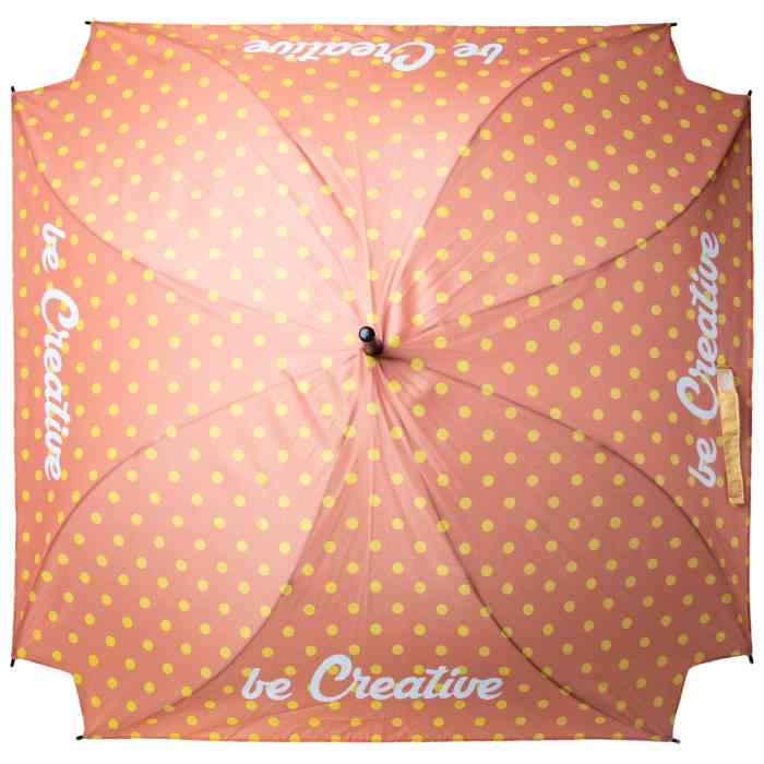 CreaRain Square egyedi esernyő, egyedi grafikával, egyedi grafikával