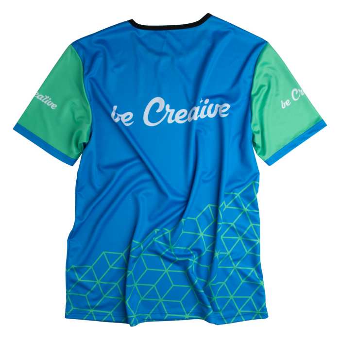 CreaSport egyediesíthető short póló, fekete