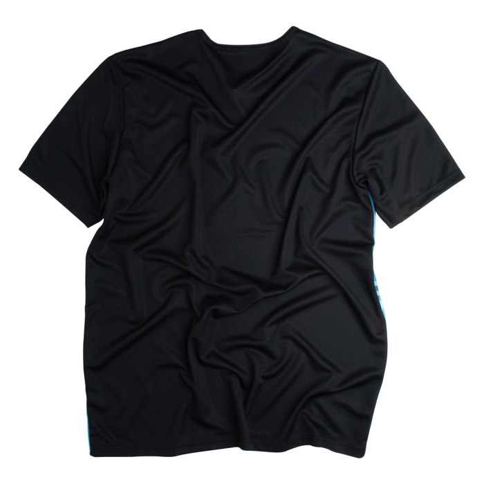 CreaSport Zero egyediesíthető short póló, fekete