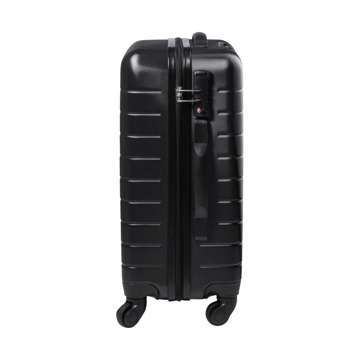 Dacrux RPET gurulós bőrönd, fekete