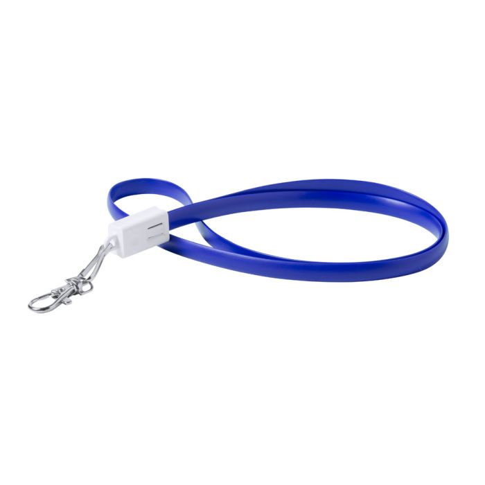 Doffer USB Type-C nyakpánt, kék
