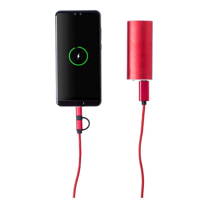 Drimon USB töltőkábel, piros