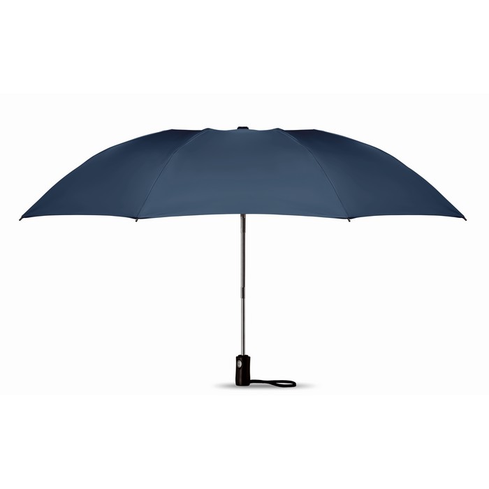 Dundee Foldable kifordítható reklám esernyő, kék