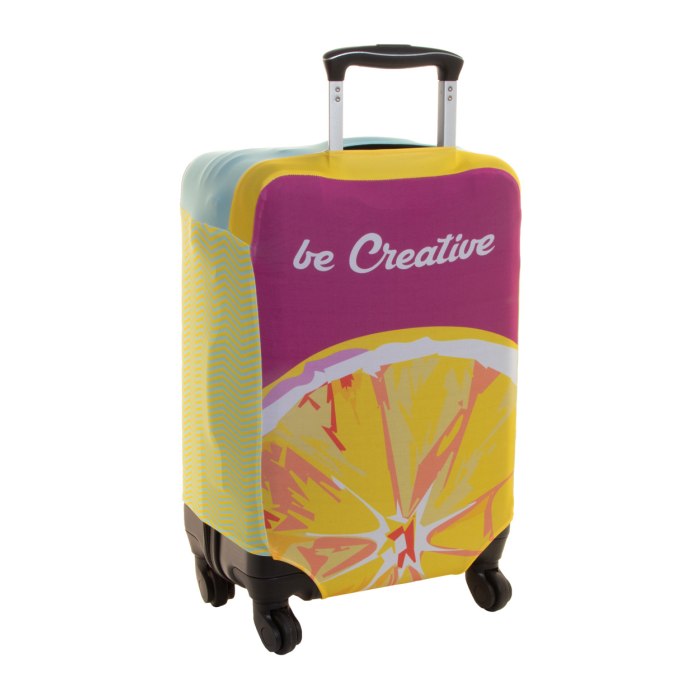 BagSave L egyediesíthethető bőröndhuzat, egyedi grafika