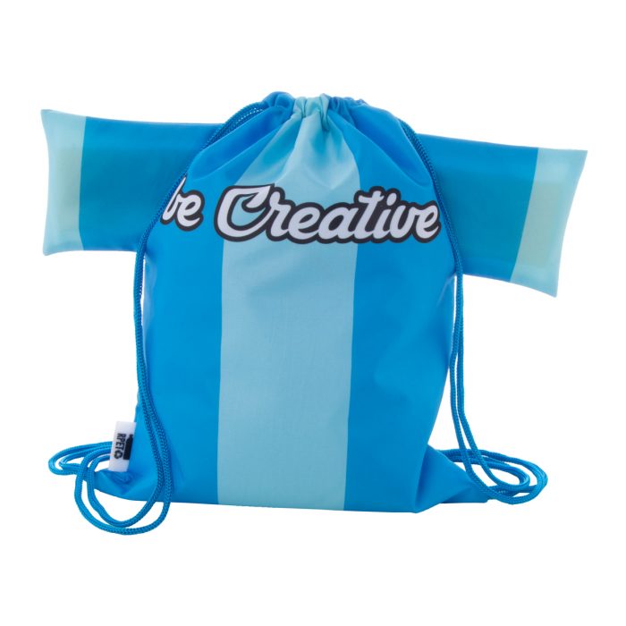 CreaDraw T Kids RPET egyediesíthető gyerek hátizsák, kék