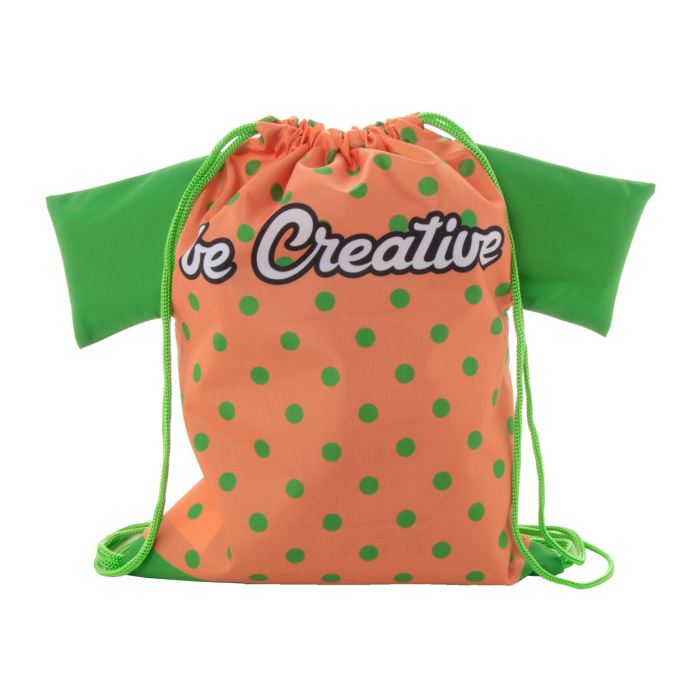 CreaDraw T Kids egyediesíthető gyerek hátizsák, zöld