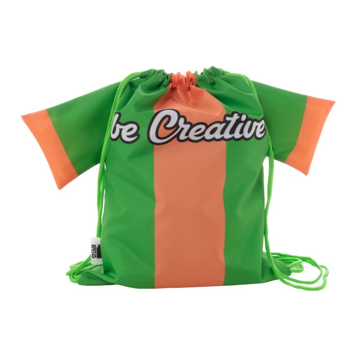 CreaDraw T Kids RPET egyediesíthető gyerek hátizsák, zöld
