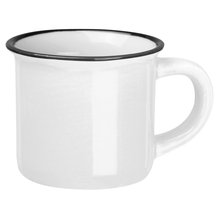 Reklámajándék: Eszpresszó csésze, 60ml, fehér
