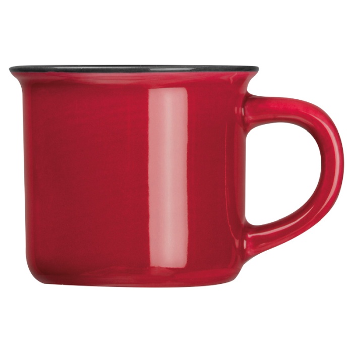 Reklámajándék: Eszpresszó csésze, 60ml, piros